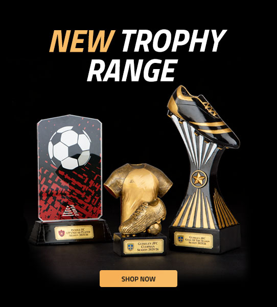 2026 Trophies Range From Pendle Sportswear