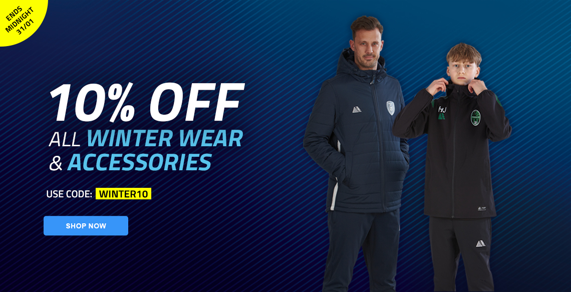 Get 10% Off All Winter Wear & Accessories | Pendle Sportswear