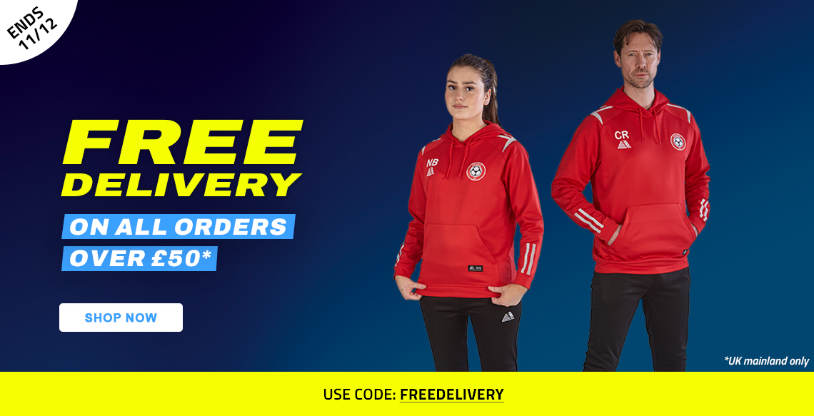 Free Delivery on All Orders Over £50