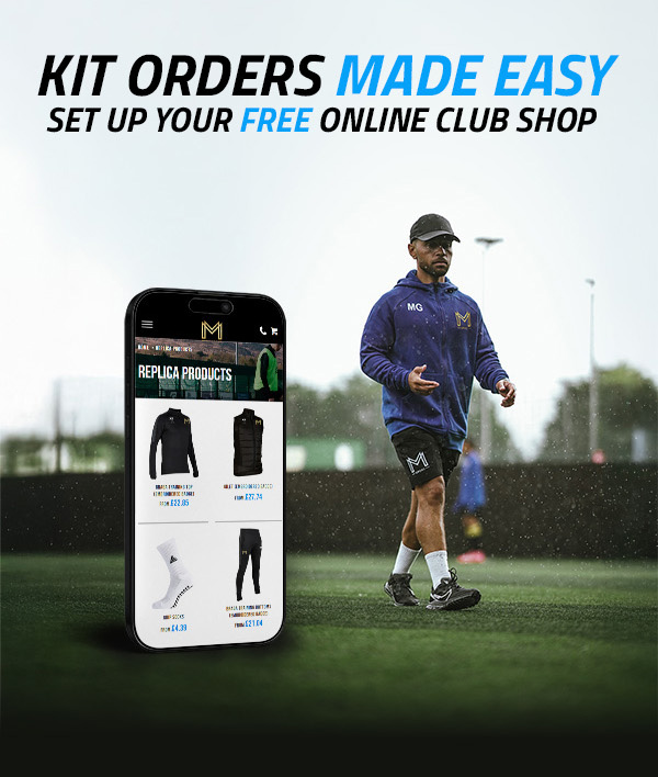 Football Club Shops from Pendle Sportswear