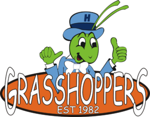 1 badge Grasshoppers Est 1982