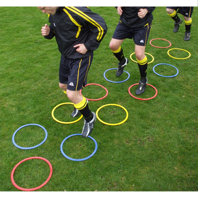 Pendle football agility hoops