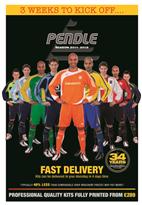 Pendle Sportswear sales brochure