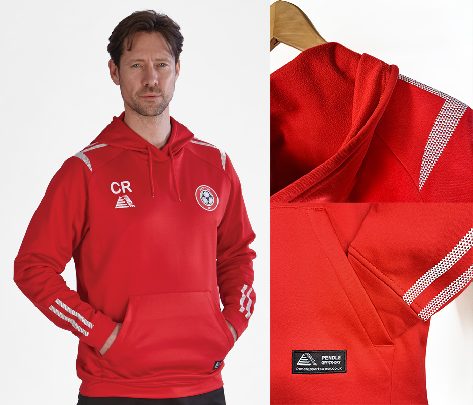 New football training wear 2025 - Atlanta 2.0 hoodie in red and white