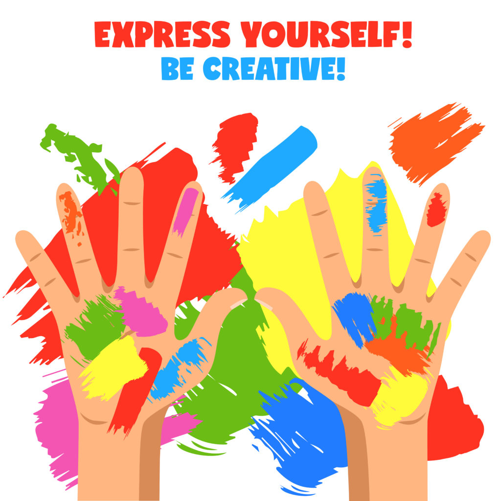 Express yourself be creative