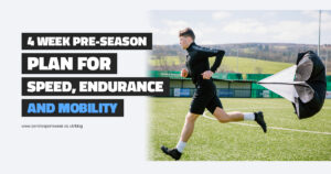 4 week pre-season plan for speed, endurance and mobility cover image