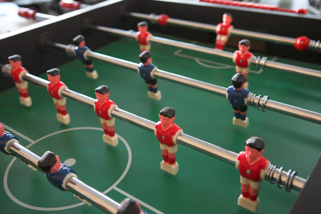 Table football players