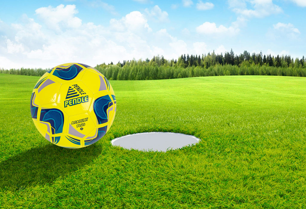 Footgolf with Pendle football