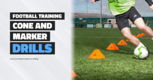 Football Training Cone And Market Drills