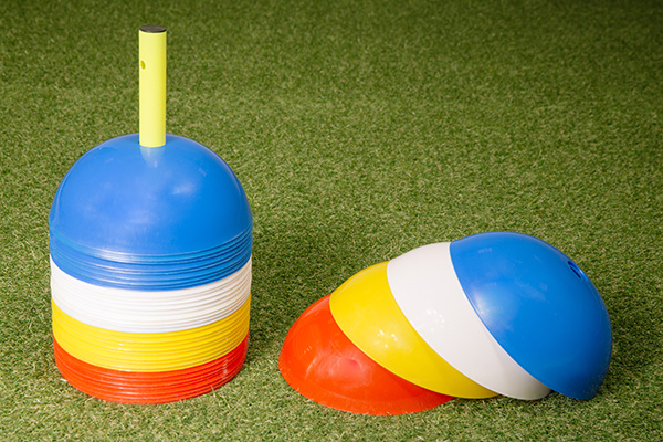 Football Training Cone and Marker Drills