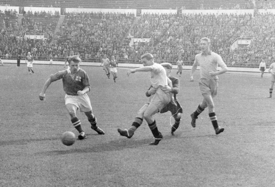 Sweden vs Finland at Helsinki in 1946