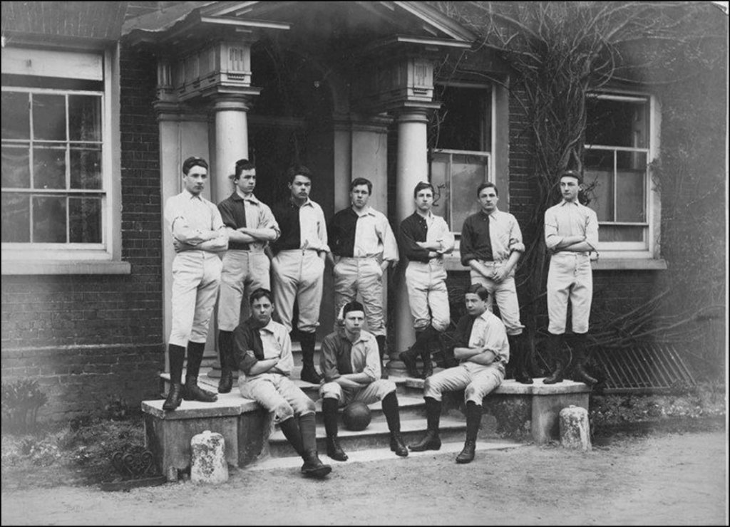 Forest School Football Team from 1884