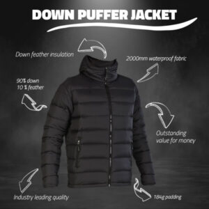 Down Puffer Jacket Specifications