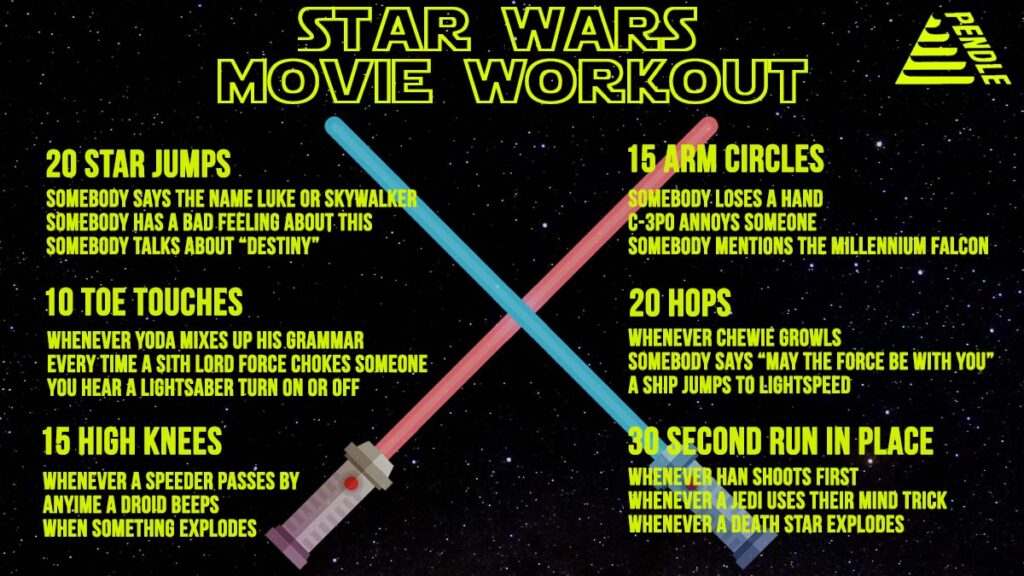 Star Wars Movie Workout