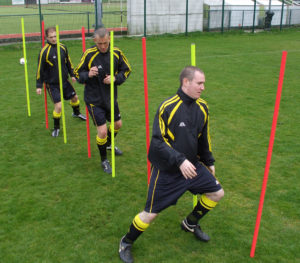 Football Training Slalom Poles