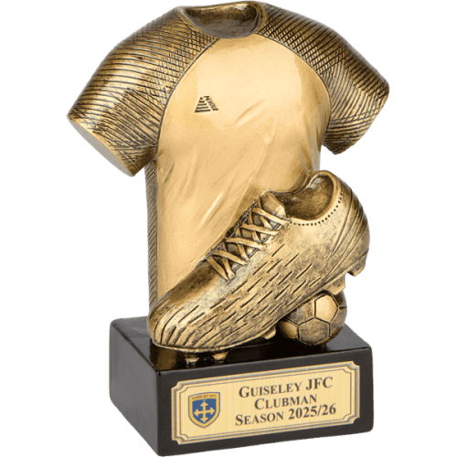 Pendle Football Boot Trophy
