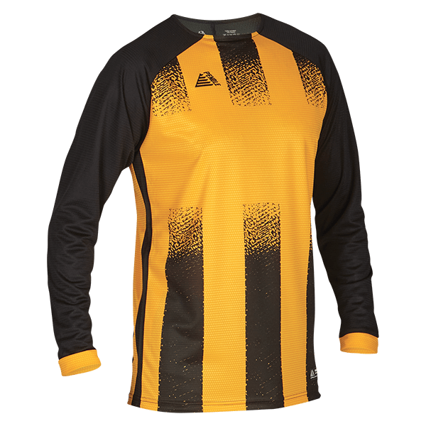 Barca Football Shirt in amber and black