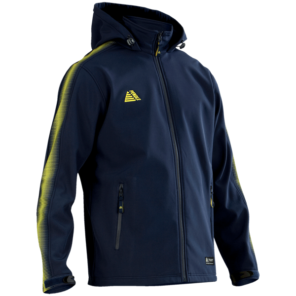 Inter Rain Jacket in navy/yellow