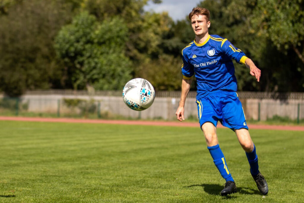 Old Fields FC footballer